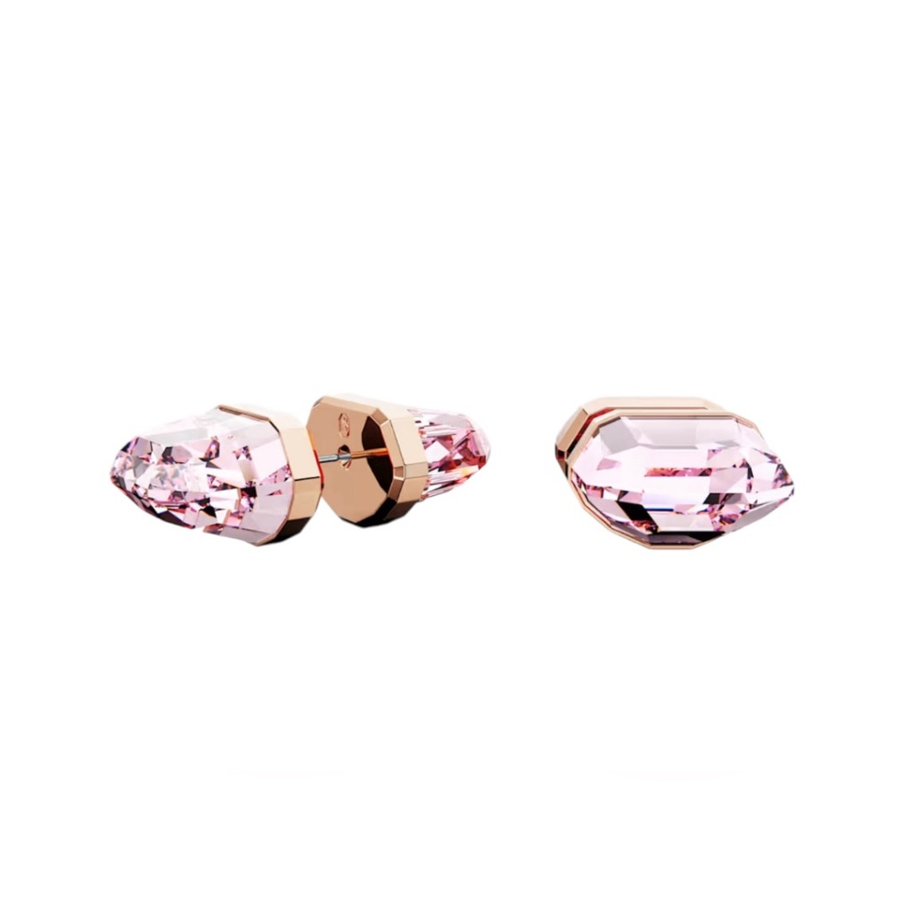Swarovski Atelier Crystal Lucent stud earring
Pink, Rose gold-tone plated - Picture 4 of 8